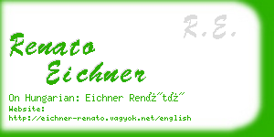 renato eichner business card